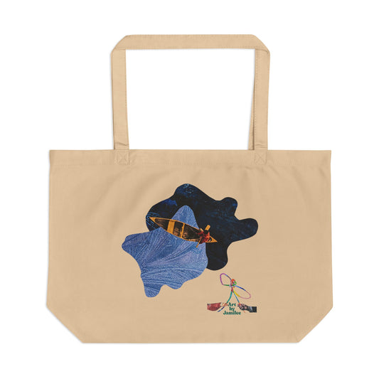 'Lost at Sea' Large Eco Tote