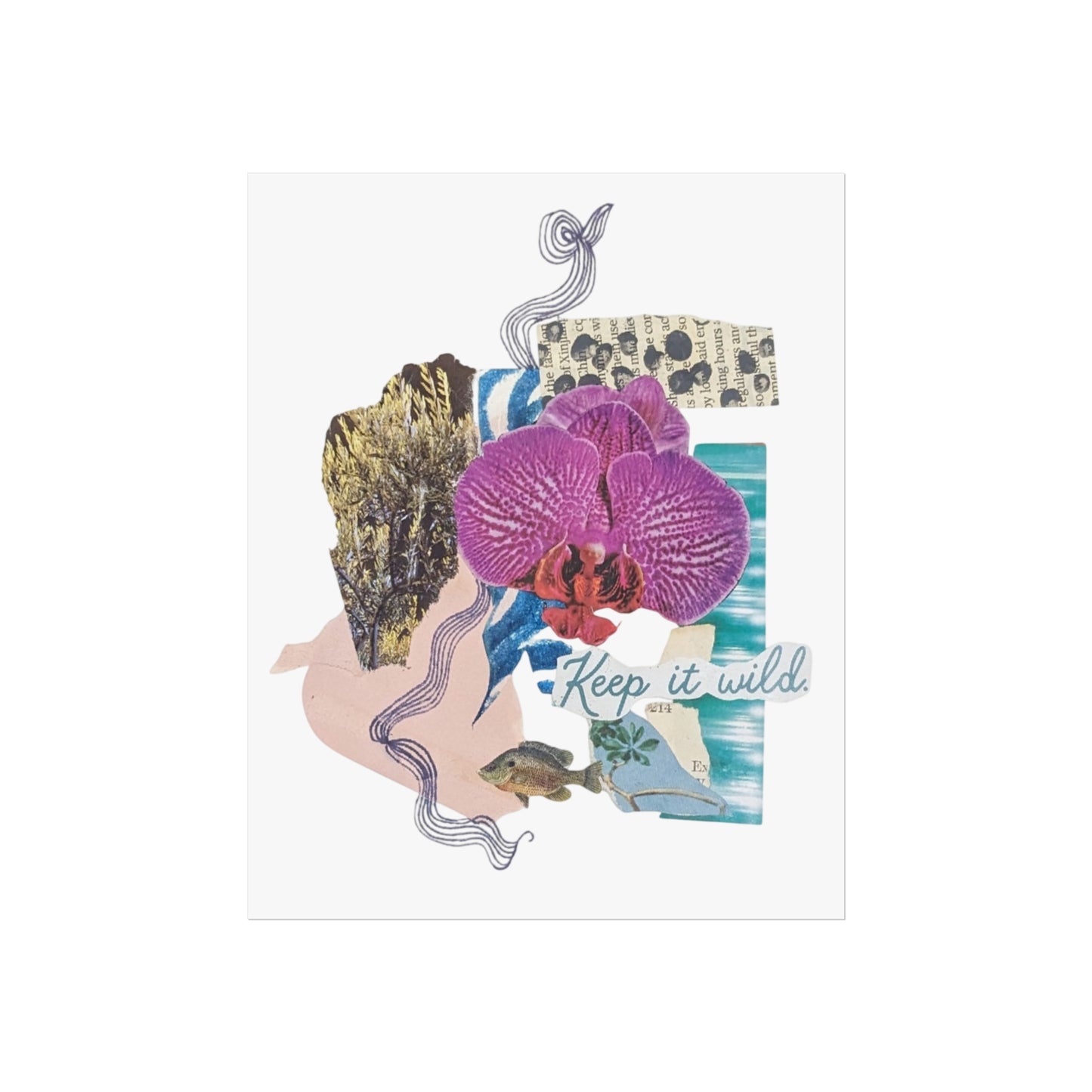 'Keep It Wild' (Fine Art Print)